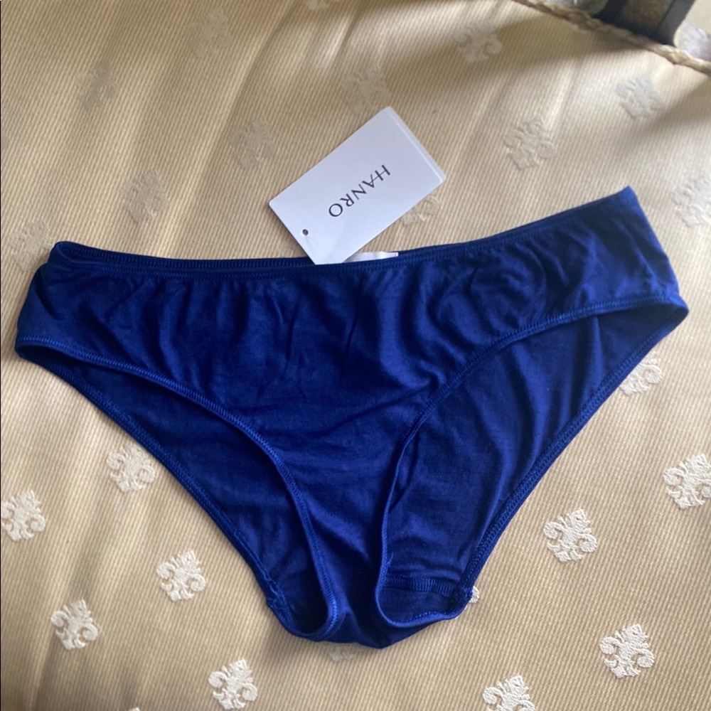 HANRO Blue Bikini Briefs